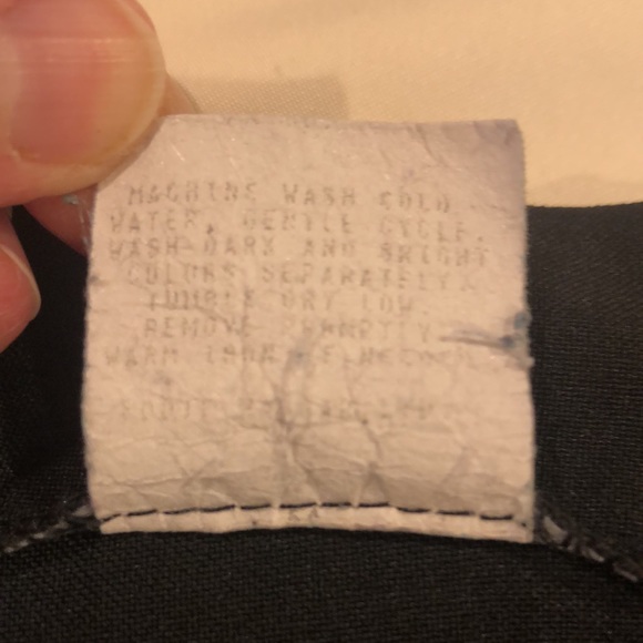 Reflections by Eddie Haggar Black Pleated Front Slacks - Picture 9 of 9